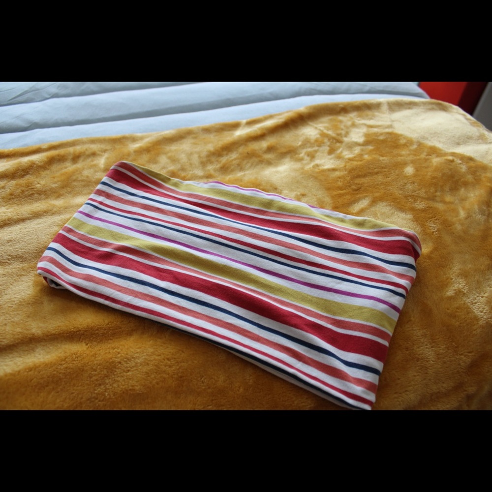 Rainbow Stripe Crop Top